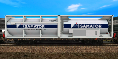 20ft Isotank Samator Gas dari SiDe Trainz (@sidetrainz) di Trakteer ...