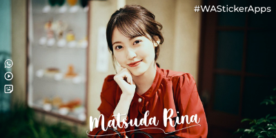 [NEW] Stiker WA Sakurazaka46 Matsuda Rina v1.1 - Trakteer.id