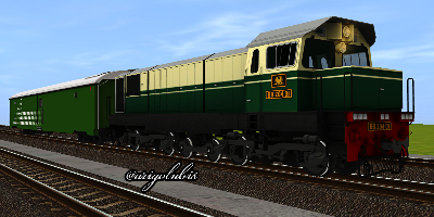 BB 204 Locomotive (PJKA dari Arigo's Trainz Project (@arigo-lubis-qimfs ...