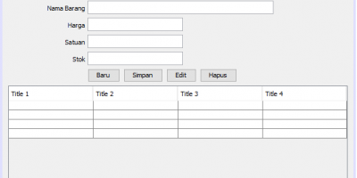 Cara Membuat CRUD Java Desktop Menggunakan Netbeans - Trakteer.id
